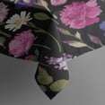 thumbnail image 3 of Pioneer Flower Floral Print Pattern Rectangle Tablecloth 60"x84",Waterproof Polyester Rectangle Table Cloth, Wipeable Spillproof Polyester Tablecloth for Dining, Camping, Indoor and Outdoor, 3 of 5