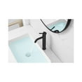 thumbnail image 6 of Elegant Lighting Victor Single Hole Single Handle Bathroom Faucet In Matte Black, 6 of 10