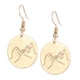 thumbnail image 2 of Pendientes "Hand " de vintage para mujeres y niñas., 2 of 9