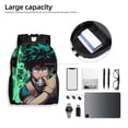 thumbnail image 4 of My Hero Academia Backpack, Anime Travel Laptop Backpack, Casual Daypack For College School, Back To School Gift For Men & Women,Unisex Computer Bag Fits 16 Inch Notebook, 4 of 8