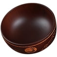 thumbnail image 2 of MasteelfCA 1PC Wooden Bowl Vintage Style Carving Pattern Salad Rice Bowl Soup Bowl, 2 of 8