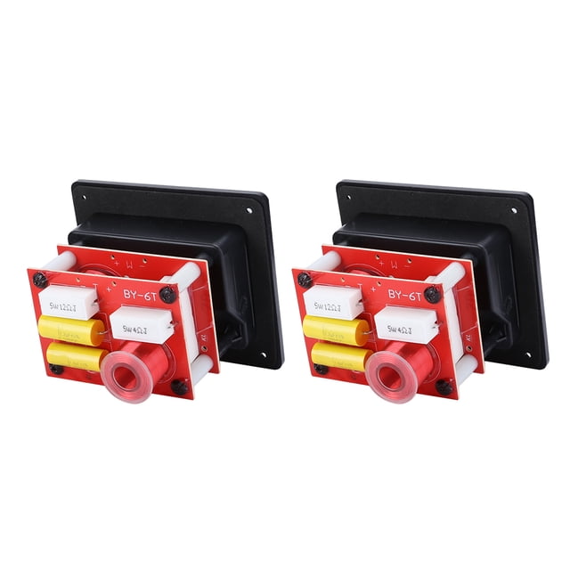 Divisor de audio NikouMX 2 piezas HIFI Crossover Filtros cruzados de altavoz