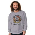 thumbnail image 5 of Woodsy Owl Don't Pollute U.S. Forest Sweatshirt for Men or Women Brisco Brands S, 5 of 6