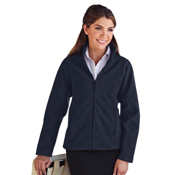 Tri-Mountain Gold Providence 5820 Wool Blend Bonded Jacket, 3X-Large, Navy/Charcoal