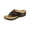 Black_026, variant on Orthopedic for women Flip Flops With Arch Support Rubber Outsole Beach Wedge Slippers Bunion Sandals Shoes For Women 2026 Wine 8.5（EU-41）