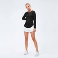 thumbnail image 5 of Women's UPF 50+ UV Shirts Long Sleeve Workout Sun Shirt Outdoor Gym Hiking Tops Quick Dry Lightweight, 5 of 7
