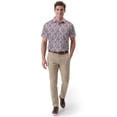 thumbnail image 2 of Ben Hogan Performance Men's & Big Men's Micro Floral Print Short Sleeve Polo Shirt, up to 5XB, 2 of 8
