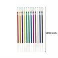 thumbnail image 3 of Vikakiooze 12 Pieces Gel Ink Pen Refills,Color Refill Office Supplies Pen Multi Color Refill Student Stationery,for Kids Adult Coloring Drawing,Doodling,Crafting,Journaling,Scrapbooking, 3 of 6
