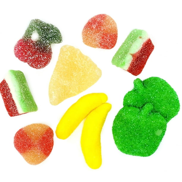 SweetGourmet Sweet and Sour Fruit Bowl Gummi Candy 5 pounds Walmart