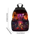 thumbnail image 3 of Mochila preescolar con impresión 3D de Cartoon Game Mochila para niños, niñas y niños pequeños, mochila para guardería, mochila escolar, mochila de lona A5, 3 of 3