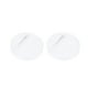 thumbnail image 4 of EeaseMX Accesorio de insignia transparente de 20 piezas Broches de acrílico Accesorios Accesorio de emblema simple (diámetro redondo 40 mm), 4 of 7