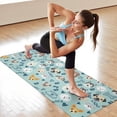 thumbnail image 6 of Cute Akita Dog Beagle Bulldog Rottweiler Dachshund Hot Yoga Mat Towel Non Slip for Hot Yoga - Quick-Drying Yoga Mat Cover with 4 Corner Pockets with Travel Bag - Hot Yoga Towel Non Slip 74"x26", 6 of 6