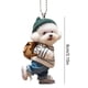 thumbnail image 4 of Adornos Colgantes para Coche Mochila Acrílica Creativa Cachorros (estilo 1), 4 of 6
