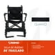 thumbnail image 5 of Silla de Ruedas Ligera de Traslado | Estructura de Acero, Plegable, Compacta con Frenos, 5 of 10