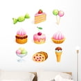 thumbnail image 1 of Vector Sweets Wall Decal by Wallmonkeys Peel and Stick Graphic (36 in H x 36 in W) WM107372, 1 of 4
