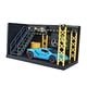 thumbnail image 3 of Taller de reparación a escala 1:32, garaje, decoración del hogar, colecciones fáciles de montar, adornos DIY carro azul, 3 of 9