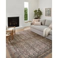 thumbnail image 2 of Amber Lewis x Loloi Billie Collection BIL-01 Ink/Salmon 5' x 7'6" Area Rug, 2 of 8