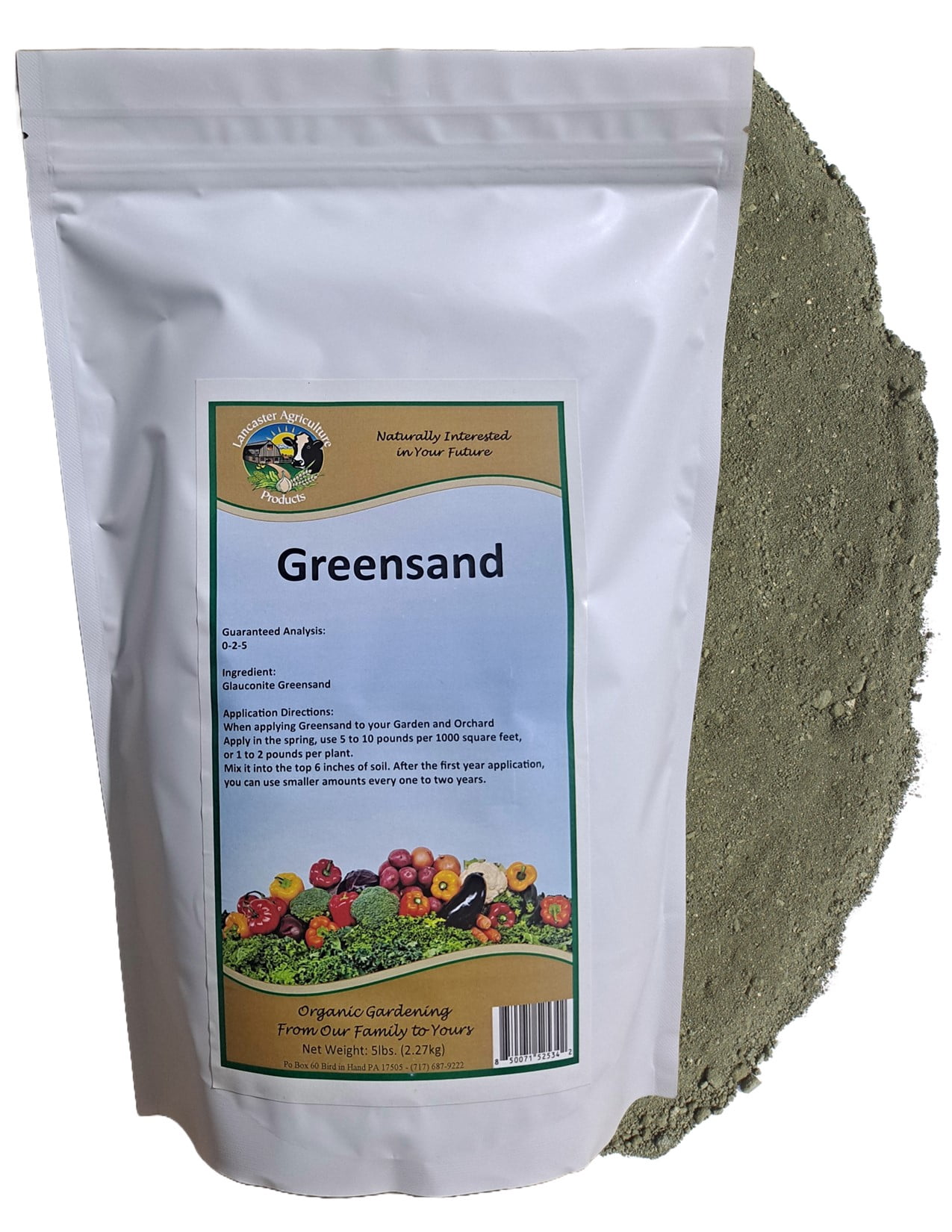 Greensand Fertilizer 5lb.  - Lancaster Agriculture Products