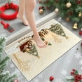 thumbnail image 6 of Christmas Decor Doormat Holiday Outdoor Front Door Rugs, Christmas Embroidered Bathroom Carpet Entrance Doormat, Elf & Sled Design Farmhouse Entryway Mat Rugs, Christmas Welcome Mat, 6 of 6