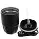 thumbnail image 4 of Vaso de acero inoxidable de 320 ml con aislamiento al vacío y tapa antiderrames, ideal para café, té, cerveza y bebidas calientes o frías, ideal para la oficina o el coche., 4 of 6