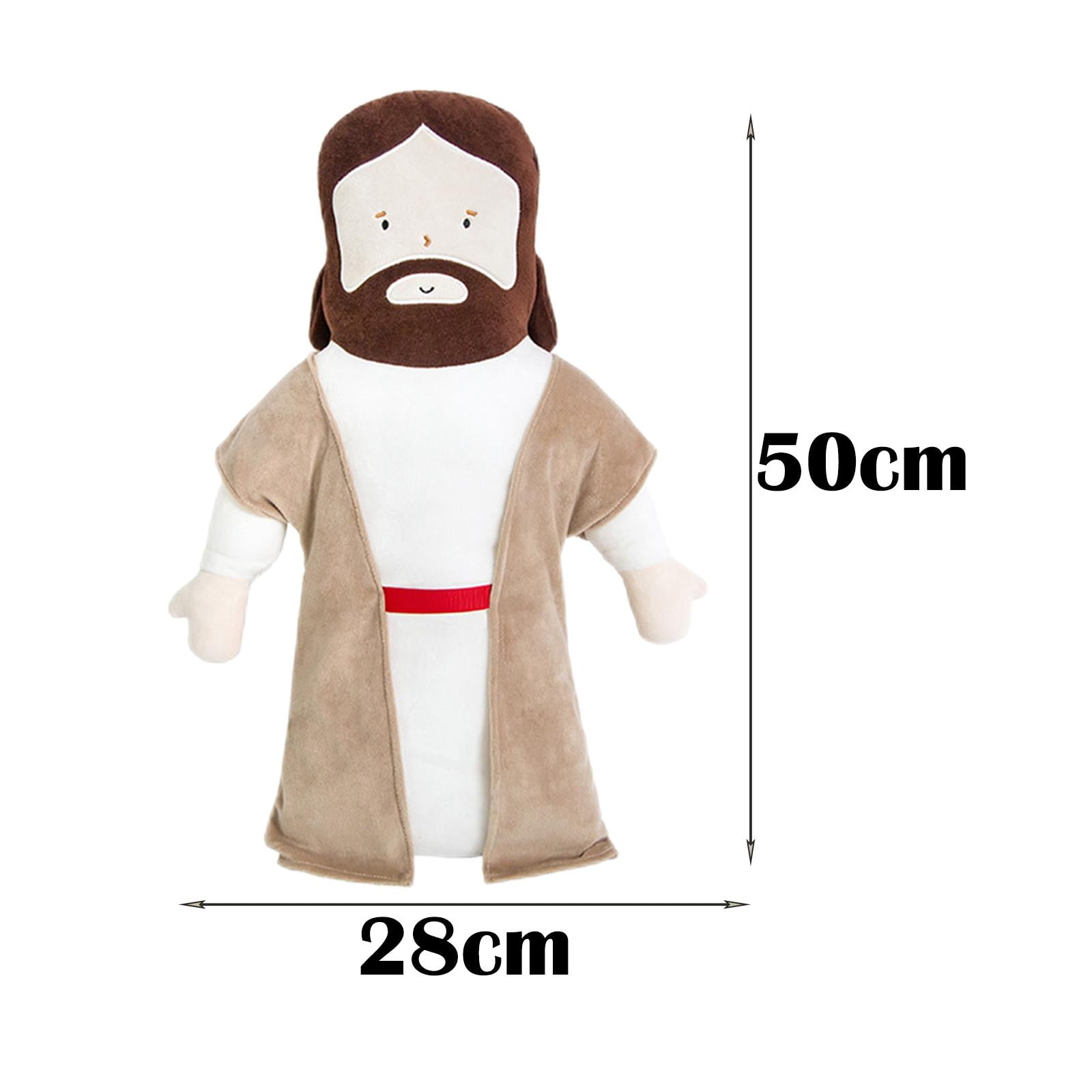Menolana Jesus Plush Doll Religious Classic Decoration Gift Savior Ornament Stuffed Easter mas Church Kids Boys and Grils