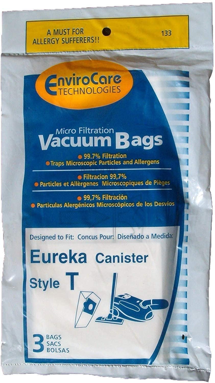 3 Style T Bags 61555B Eureka Canister Vacuum Cleaner Rally 2 Maxima