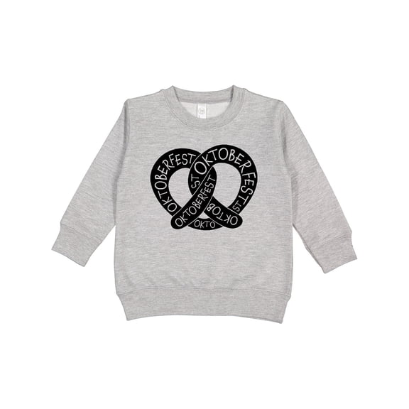 Inktastic Oktoberfest Pretzel Toddler Sweatshirt