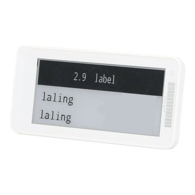 Etiqueta de precio de pantalla TFT, etiqueta de precio electrónica Pantalla de etiqueta de precio electrónica inteligente Etiqueta de estante ESL inteligente elegante y moderno