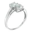 thumbnail image 5 of 1.00 Ct Heart Natural White Topaz 925 Sterling Silver Ring Size 8, 5 of 7