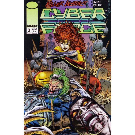 Cyberforce (Vol. 2) #3 VF ; Image Comic Book