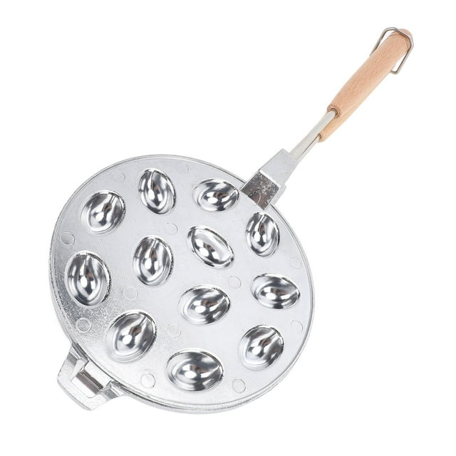 Walnut Cookie Maker, Spacious Capacity Walnut Cookie Maker Pan Anti Stick Coating Walnut Cookie Baking Tool Egg Waffles Pastries and Other Delectable Snacks