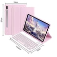 thumbnail image 5 of 1 Ensemble Clavier pour Tablette et Étui de Protection Clavier Coloré Sans Fil Compatible Bluetooth avec Cadeau de Haute Qualité, 5 of 5