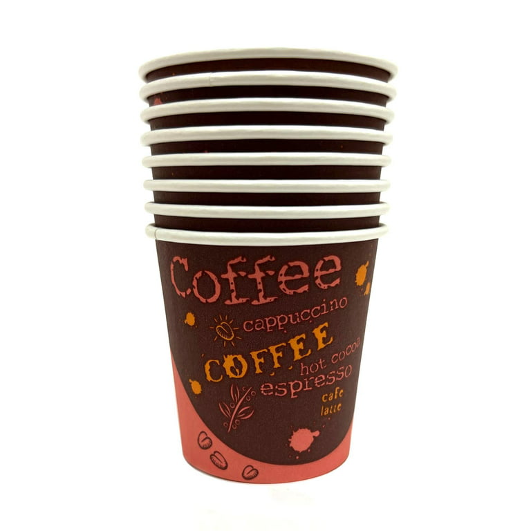 100 Count 3 oz Disposable Coffee Cups Disposable Espresso Cups