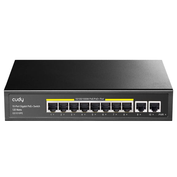 Cudy GS1010PE 10-Port Gigabit PoE  Switch
