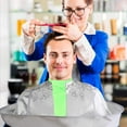 thumbnail image 2 of Hair Cutting Capes for Adult/Kids Umbrella Design Barber Salon Cape Keep Hair Off Clothes and Floor, 2 of 5