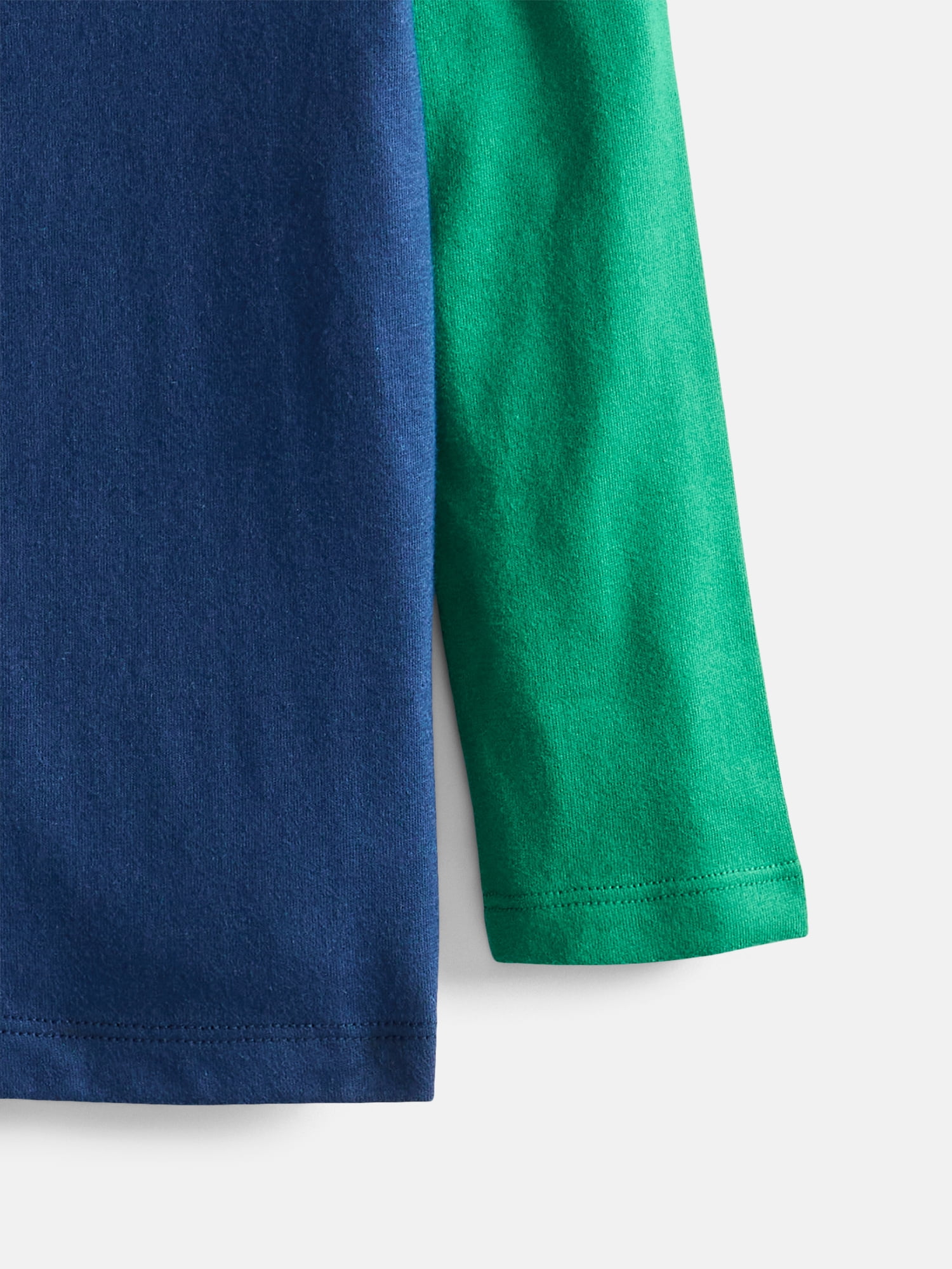 Wonder Natoin Toddler Boys' Colorblocked Tee with Long Raglan Sleeves, Sizes 18M-5T
