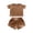 Brown, variant on Bbyeadc Girl Two Piece Linen Outfits Sets Short Sleeve Crew Neck T-Shirt Drawstring Comfort Shorts Fashion Going Out Short Sets with Pocket,Blue (110)