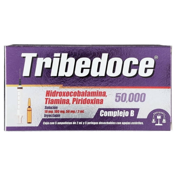 Tribedoce 50000 Solución Inyectable 5 Ampolletas