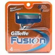 Gillette Fusion Cartridges, 4 count