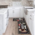 thumbnail image 3 of Kitchen Mat Set of 2 Non Slip Thick Kitchen Rugs and Mats for Floor Comfort Standing Mats for Kitchen, Sink, Laundry, 17"x47"+17"x28", 3 of 5