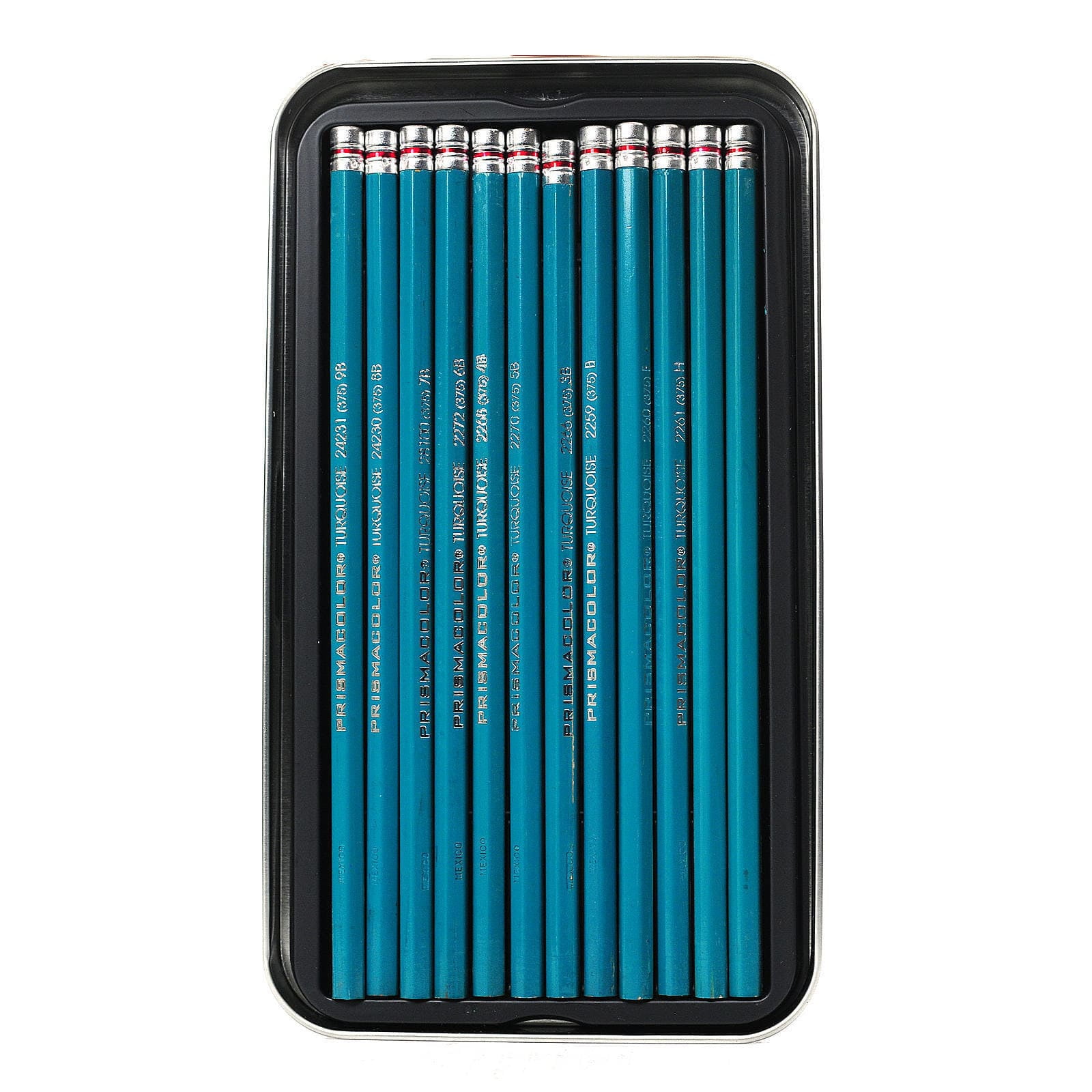 Prismacolor Premier Turquoise Graphite Sketching Pencils, Medium Leads, 12  Pack