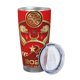 thumbnail image 2 of Año de la serpiente 2025 Feliz Año Nuevo chino 2025 Vaso de acero inoxidable Taza de café de viaje de 20 oz Taza térmica portátil con tapas, 2 of 7