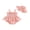 Pink, variant on Infant Baby 3M-18M Girl Outfit Sleeveless Square Neck Solid Color Smocked Romper Dress and Hat Set