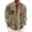Beige, variant on Mens Cotton Linen Shirts Graphic V Neck Long Sleeve Pullover Shirts Buttons Up Vintage Streetwear Tees Top Beige L