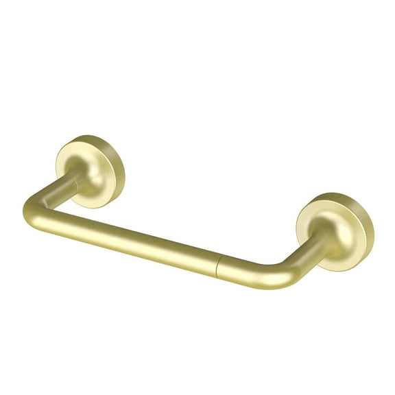 Better Homes & Gardens Clean Modern Style Wall Mount Toilet Paper Holder, Brushed Bras