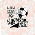 thumbnail image 4 of Inktastic Little Brother and Biggest Fan Soccer Player Boys Toddler T-Shirt, 4 of 5