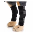 thumbnail image 2 of Rodilleras para mascotas con barras de soporte, protectores de piernas para perros, Protector de piernas para perros, cubierta para lesiones de mascotas para cirugía de perros (negro L) ER, 2 of 5