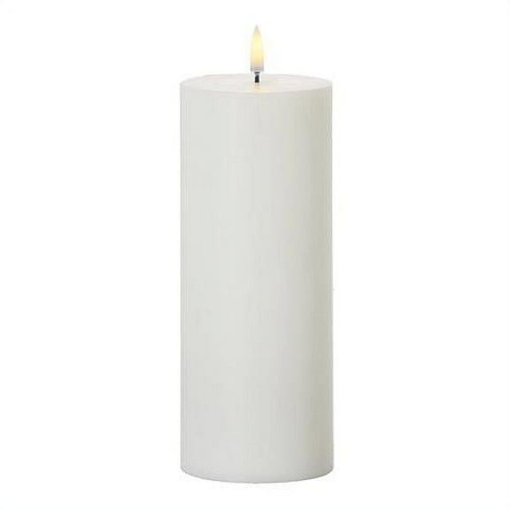 White Timer Candle - 3x9 Pillar - RAZ Imports