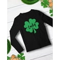 thumbnail image 2 of Tstars Boys Unisex Irish Lucky Clover Kids St Patricks Day Shirts Gift for Boys Irish Shirt Pride Proud Irish Toddler Kids Long Sleeve T Shirt, 2 of 6