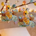 thumbnail image 5 of A Easter Bunny Hanging Ornament With 2D Flat Acrylic Design And Lightweight Material For Car Rearview Mirror And Backpack Decor, 5 of 7